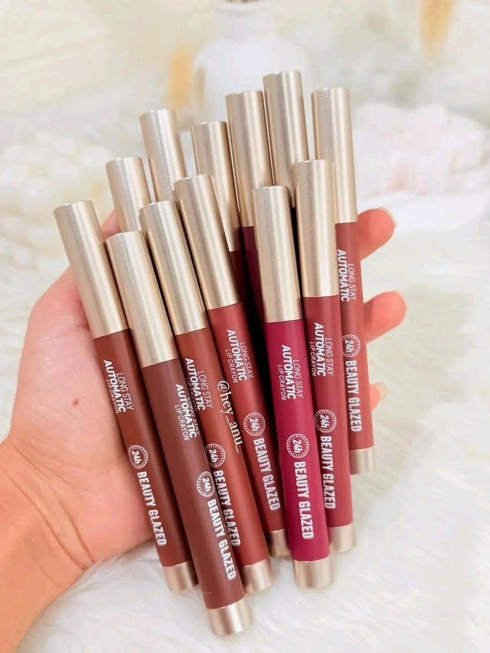 Beauty Glazed Long Stay Automatic Lip Crayon 1.3gm